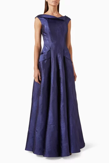 Jacquard Gown