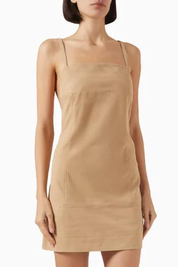 Fuel Mini Dress in Suede