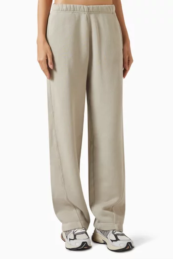 Initial Twisted-seam Sweatpants in Cotton Fleece