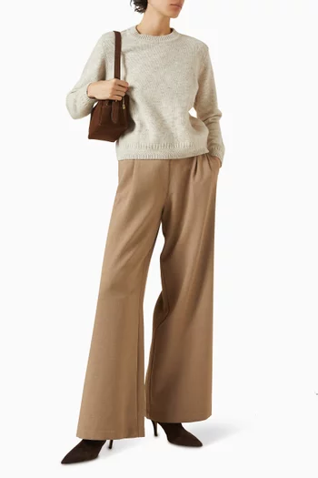 سترة سيلتي منسوجة من صوف مارينو