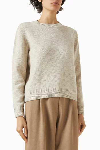 سترة سيلتي منسوجة من صوف مارينو