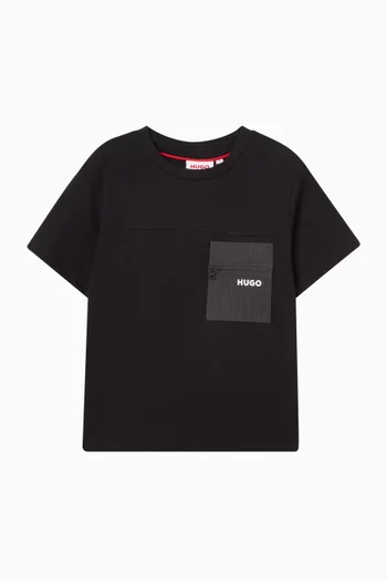 Chest Pocket T-shirt in Cotton-jersey
