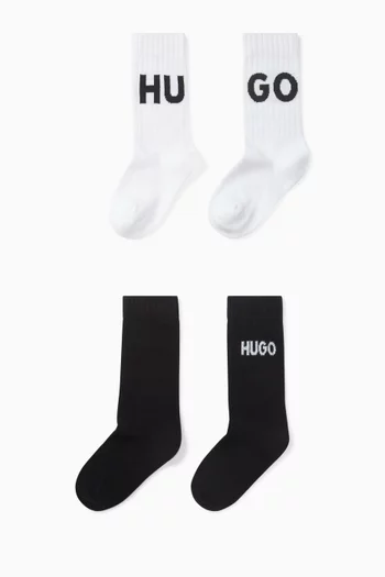 Logo Socks, Set of 2