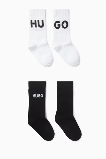 Logo Socks, Set of 2