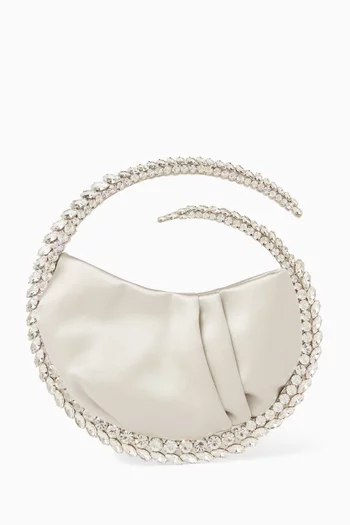 Karma Eternity Clutch in Satin