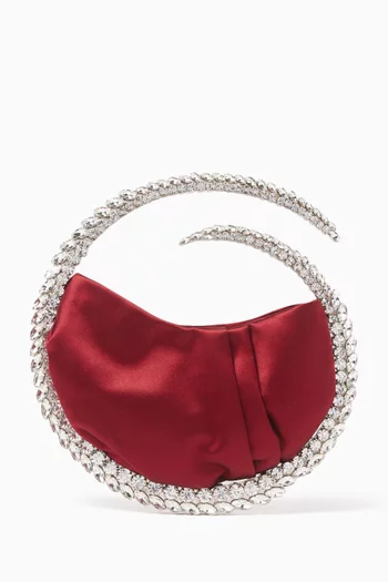 Karma Eternity Clutch in Satin