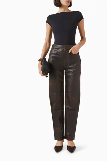 Drive Pants in Leather
