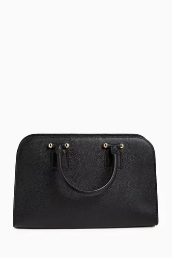 Midi Georgia Tote Bag in Calf Leather