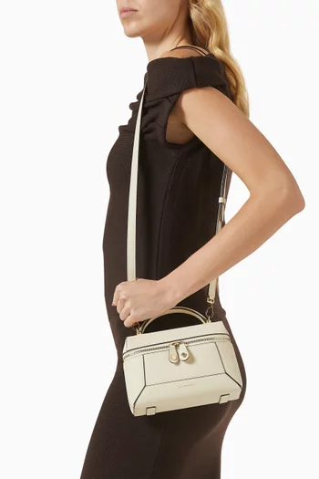 Mosaic Vanity Bag in Leather