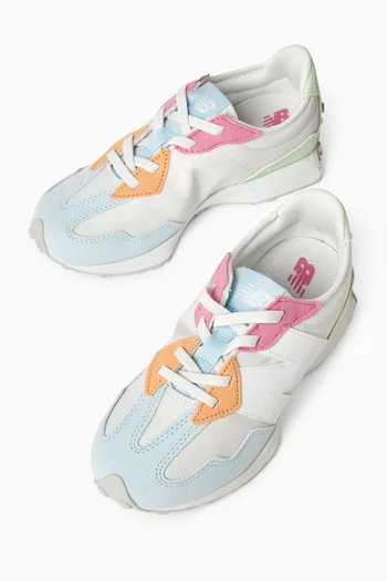 327 Bungee Lace Sneakers in Mesh