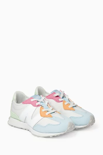 327 Bungee Lace Sneakers in Mesh