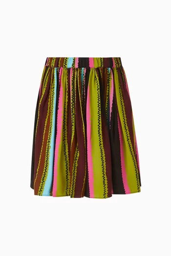 Rock Doll Skirt in Satin