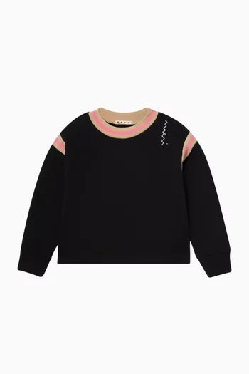 Logo Sweatshirt in Cotton