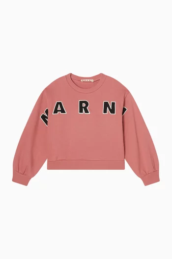 Logo Sweatshirt in Cotton