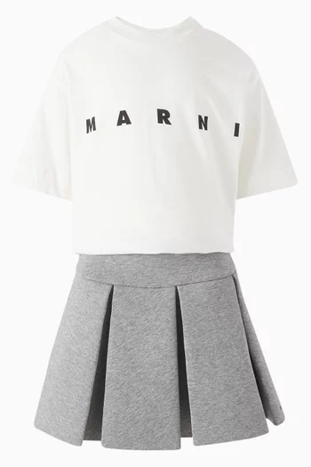 Logo-print T-shirt in Cotton-jersey