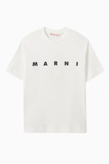 Logo-print T-shirt in Cotton-jersey