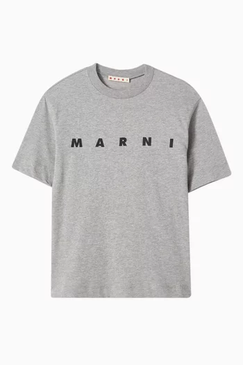Logo-print T-shirt in Cotton-jersey