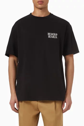 Tim Lehi Washed T-shirt in Cotton