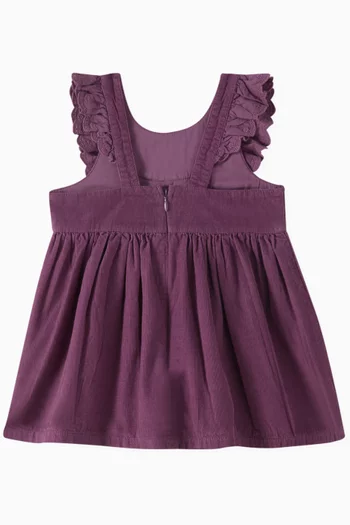 Pinnie Dress in Corduroy