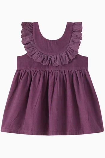 Pinnie Dress in Corduroy