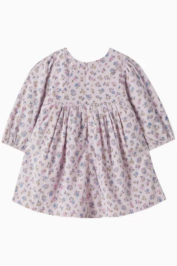 Forget Me Not Dress in Organic Cotton Corduroy