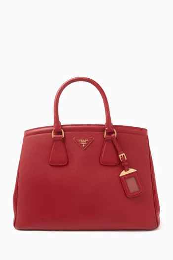 Parabole Tote Bag in Saffiano Leather