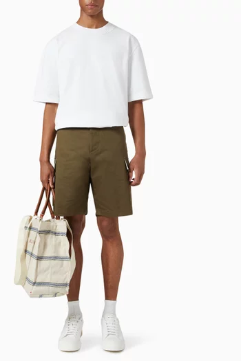 Cargo Shorts in Organic Gabardine