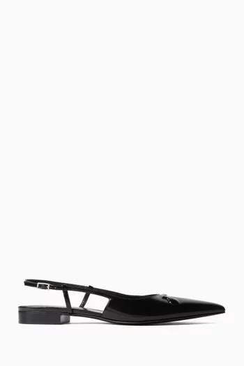 Trunkaroo Slingback Pumps in Leather