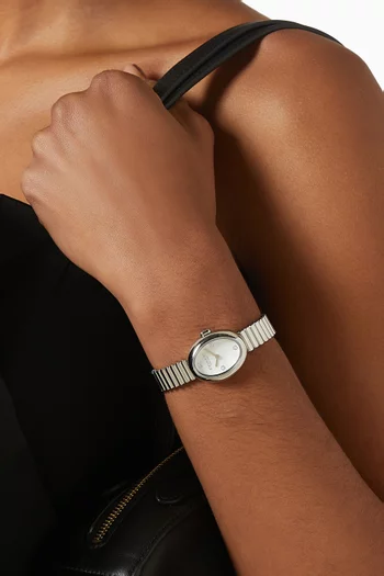 Sammy Quartz Stainless Steel Watch, 22mm