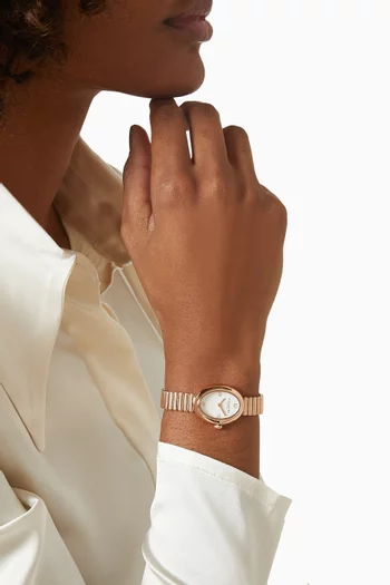 Sammy Quartz Rose Gold-tone Stainless Steel Watch, 22mm