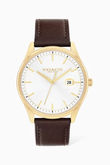 Oliver Quartz Watch, 41mm