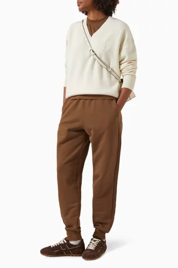 Ami De Coeur V Neck Sweater in Wool & Cashmere
