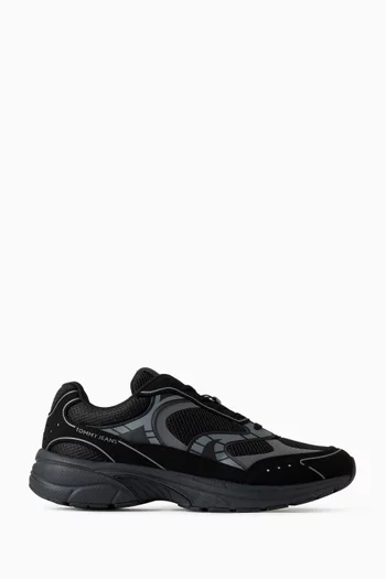 Archive Mixed Texture Sneakers