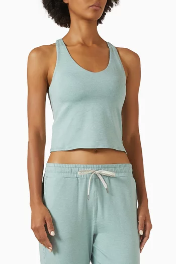 Halo Performance Crop 2.0 Tank Top in DreamKnit™