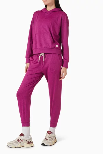 كنزة هيلو بغطاء للرأس بقصة عصرية قماش دريم نت