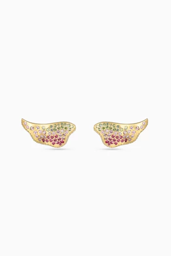 Spring Serene Stud Earrings in 18kt Gold