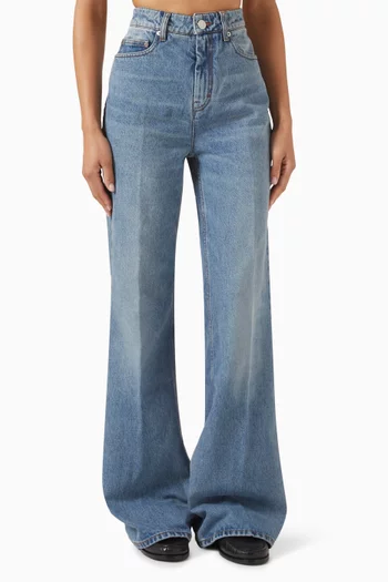 Flared-fit Jeans in Denim