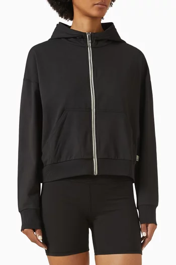 Halo Modern Zip Hoodie in DreamKnit™