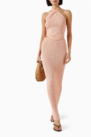 Teresa Scarf Knit Top