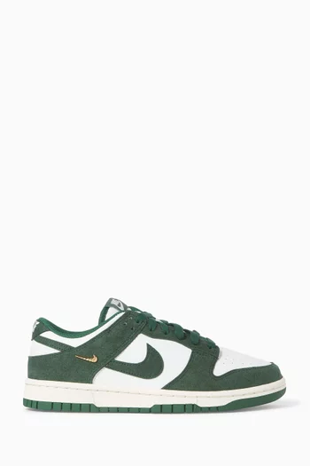 Dunk Low Sneakers in Leather & Suede