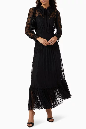 Carla Midi Dress in Lace