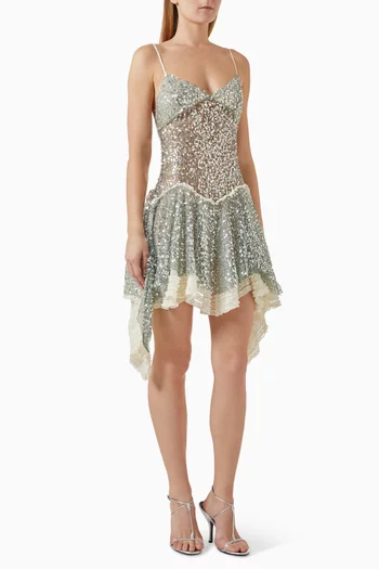 Miley Sequin-embellished Mini Dress