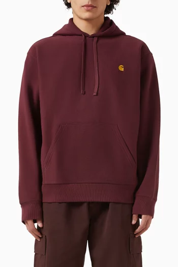 American Script Hoodie in Cotton