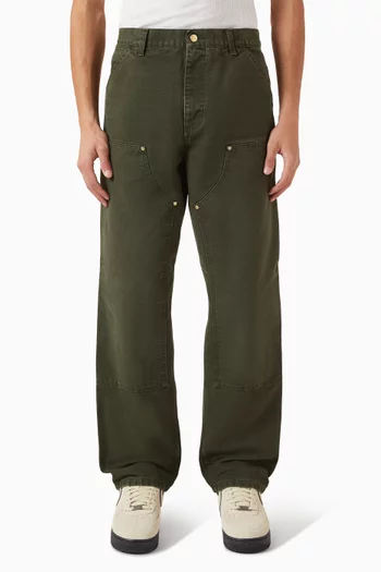 بنطال بطبقتين على الركبتين دينم