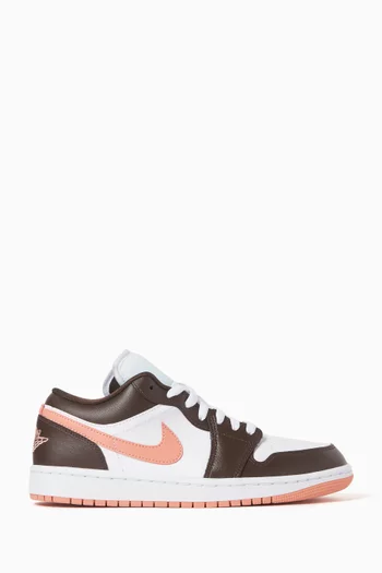 Air Jordan 1 Low Sneakers in Leather