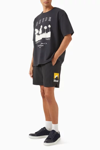 Moonlight Logo Shorts in Nylon