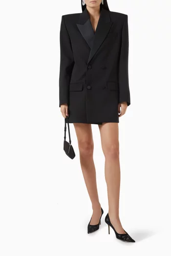 Orchid Oversized Blazer in Wool