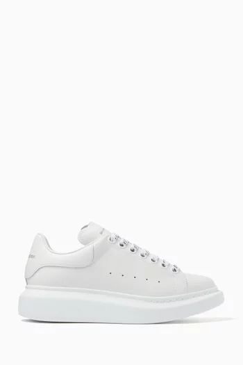 Oversized Leather Sneakers