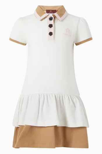 Logo Polo Dress