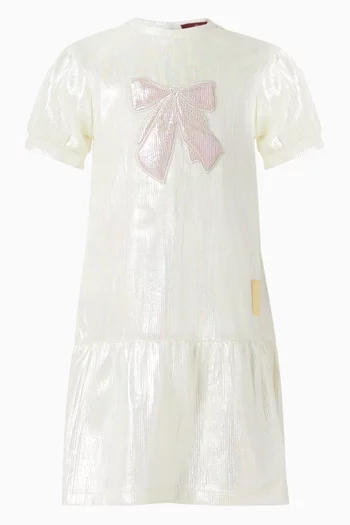 Bow Print Dress